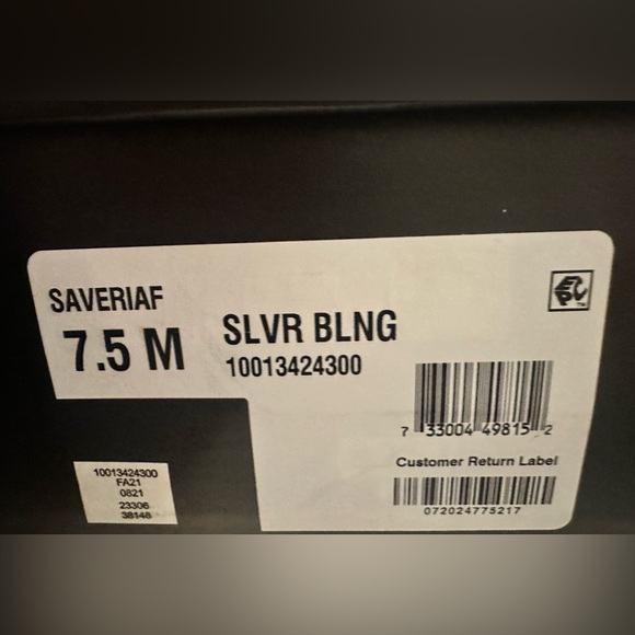 I.N.C. International Concepts Saveria Over The Knee Boots size 7.5M silver bling - Picture 15 of 15